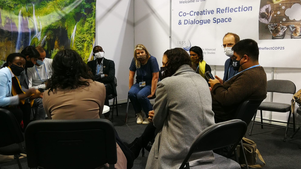 The Co-Creative Reflection and Dialogue Space at COP26