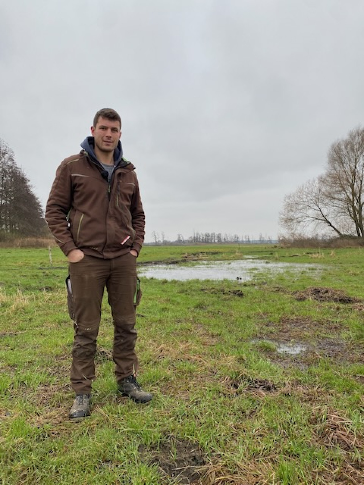 Farmer Godehard Stockhoff has made the switch to regenerative agriculture.